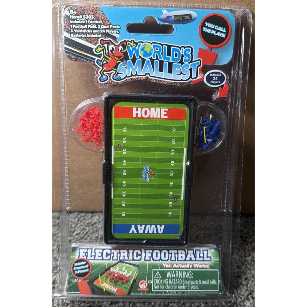World's Smallest Electric Football - Item# 5303 - NEW - 2025